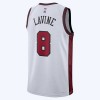 Chicago Bulls Zach Lavine 8 Nike 2022-23 City Edition Valkoinen Miesten Pelipaidat Swingman